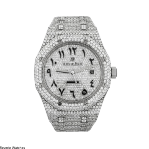 Audemars Piguet Royal Oak Pave Diamond Replica - 10