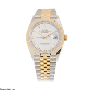 Rolex Datejust 36 Yellow Gold Bezel Jubilee Replica - 10