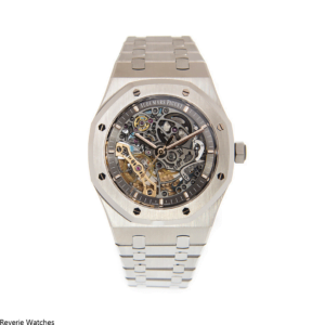 Audemars Piguet Royal Oak Openworked Double Balance Steel Replica - 10