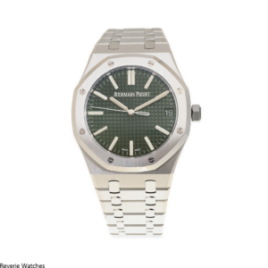 Audemars Piguet Royal Oak 15510st Green Dial Replica - 10