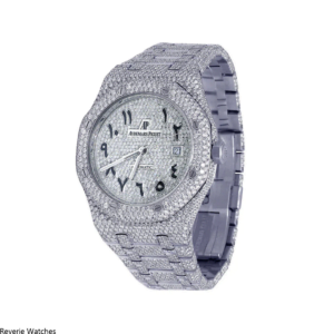 Audemars Piguet Royal Oak Pave Diamond Replica - 11