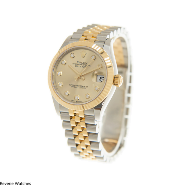 Rolex Datejust 31 Yellow Gold Dial Replica - 11