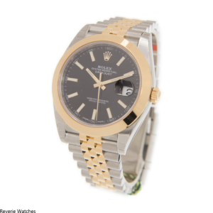 Rolex Datejust 36 Yellow Gold Black Dial Replica - 11