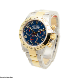 Rolex Daytona Cosmograph Blue Dial Two Tone Replica - 11