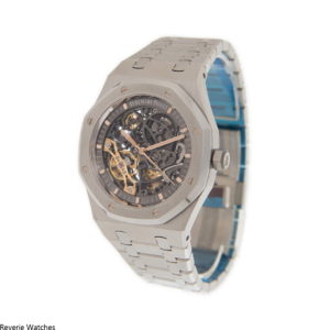 Audemars Piguet Royal Oak Openworked Double Balance Steel Replica - 11