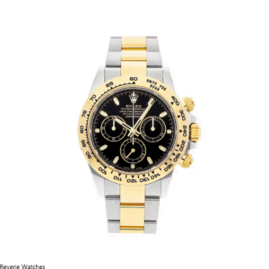 Rolex Daytona Cosmograph Two Tone Black Dial Replica - 11