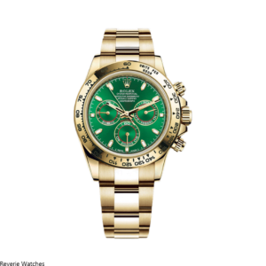 Rolex Daytona Cosmograph Gold Green Dial Replica - 27