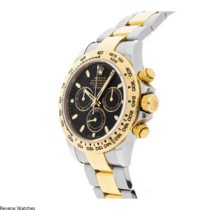 Rolex Daytona Cosmograph Two Tone Black Dial Replica - 12