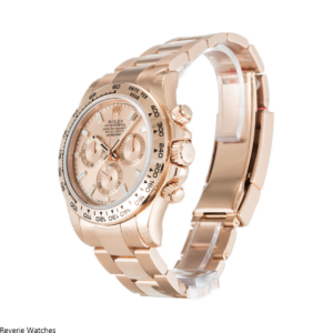 Rolex Daytona Rose Gold Dial Replica - 12