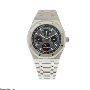 Audemars Piguet Royal Oak Perpetual Calendar Black Dial Replica - 13