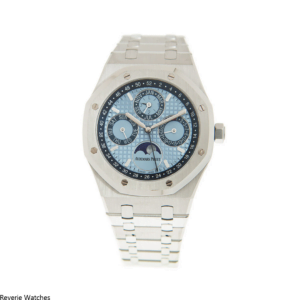 Audemars Piguet Royal Oak Perpetual Calendar Ice Blue Dial Replica - 13