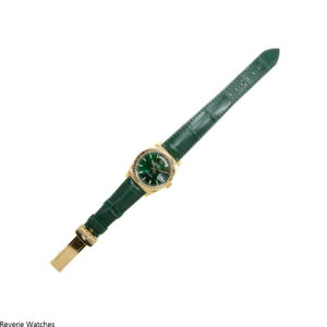 Rolex Day-Date 36 Yellow Gold Green Replica - 14