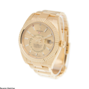 Rolex Sky-Dweller Yellow Gold Dial Replica - 14