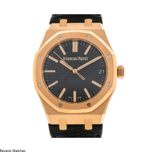 Audemars Piguet Royal Oak Rose Leather Replica - 13