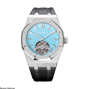 Audemars Piguet Royal Oak Tourbillon Ice Blue Rubber Replica - 10