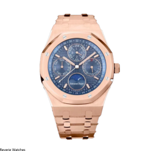 Audemars Piguet Royal Oak Perpetual Calendar Rose Gold Replica - 10