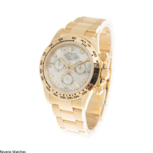 Rolex Daytona Yellow Gold MOP Replica - 13