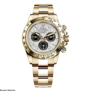 Rolex Daytona Yellow Gold Meteorite Replica - 5