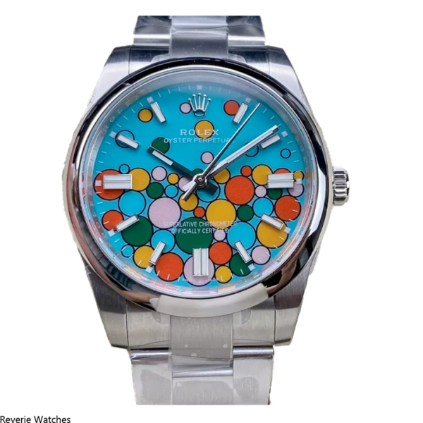 Rolex Oyster Perpetual Turquoise 36 Replica - 13